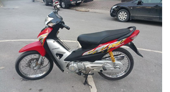 RS100 2007 Đỏ đen R263P