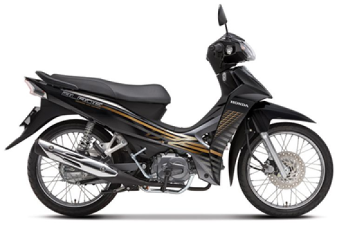 Năm 2014 NHB25M Đen vàng