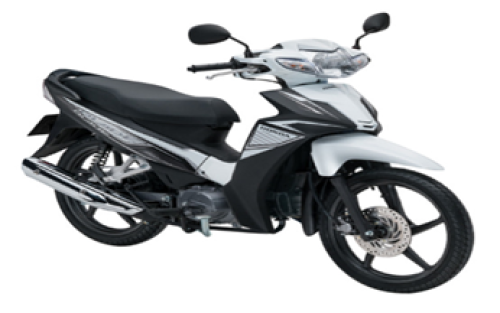 Năm 2018 NHB55P Trắng đen