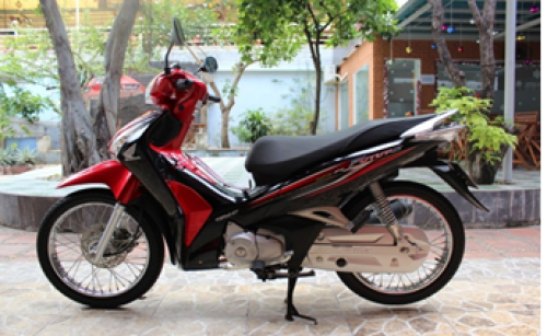 Năm 2013 KYZV70  NHB25K Đen đỏ